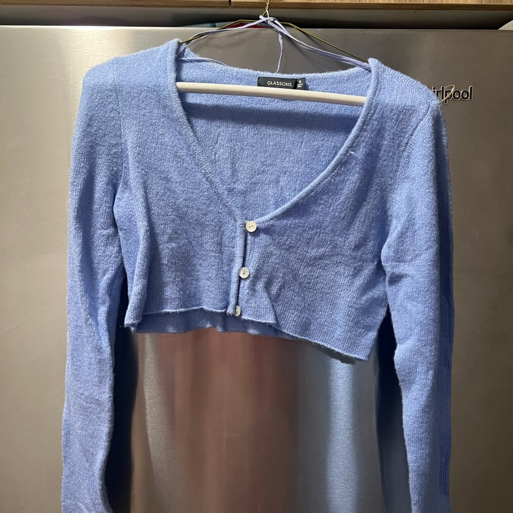 Glassons Light Blue Knit Sweater